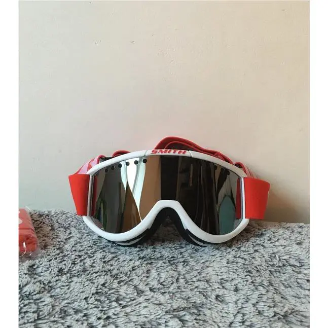 Supreme Smith White Off Road Goggles Ski Snowboard Atv Dirt Bike MX - 2026