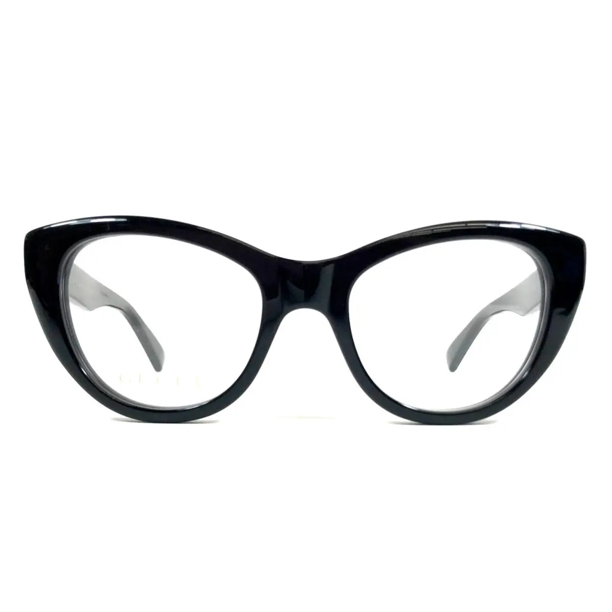 Gucci Eyeglasses Frames GG1170O 001 Polished Black Cat Eye Full Rim 48-19-145