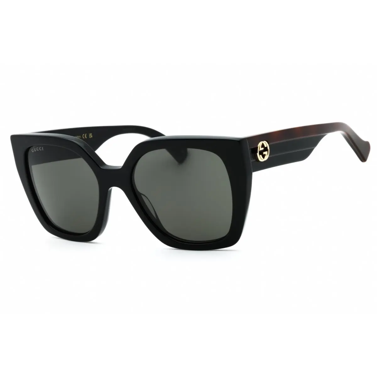 Gucci GG1300S-001-55 Sunglasses Frame Size 55mm 145mm 19mm Black Women
