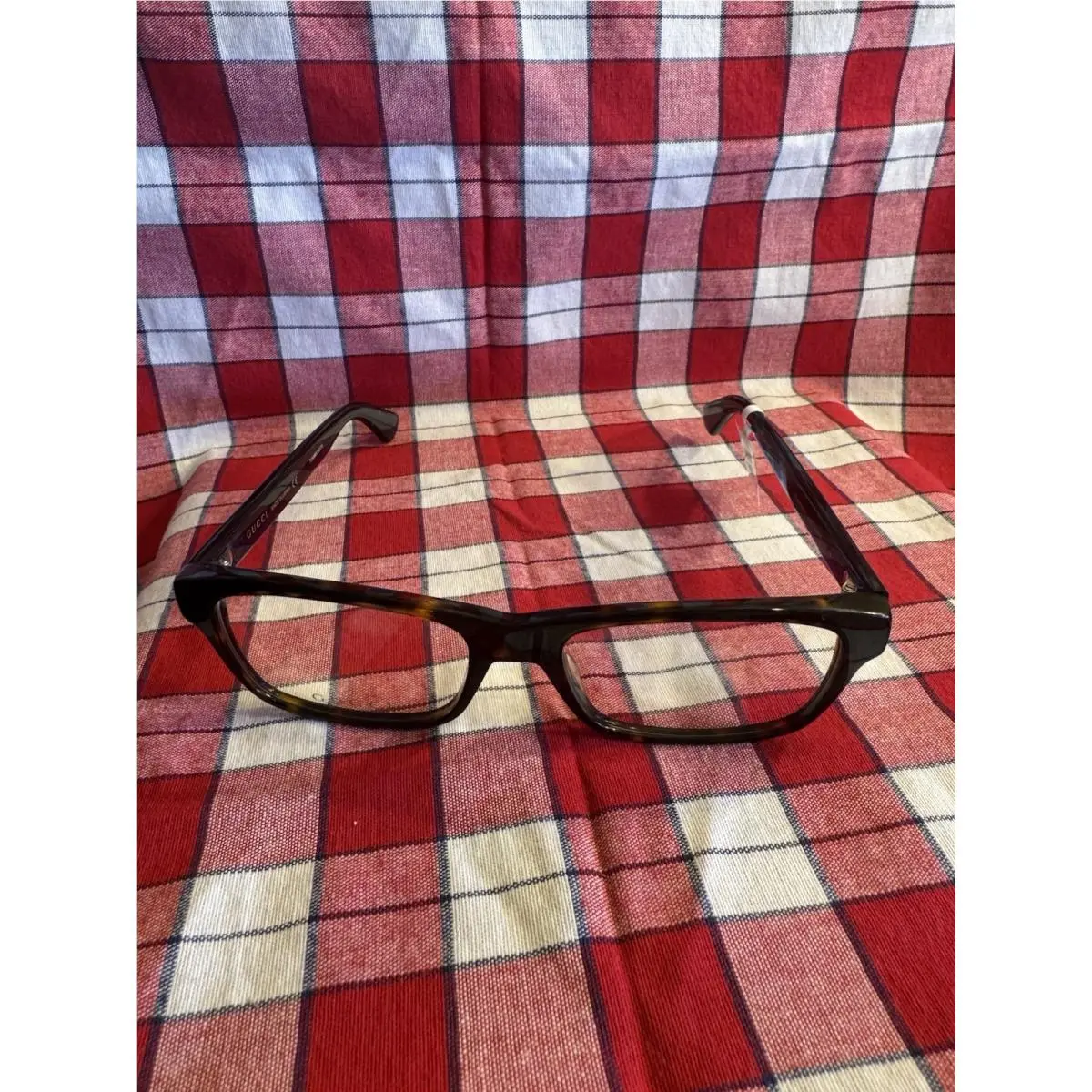 Gucci GG00060 Havana Designer Frames Eyeglasses 55-18-145