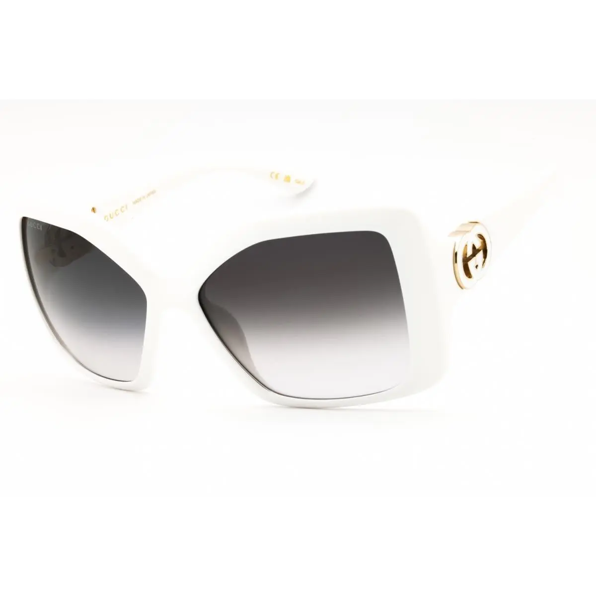 Gucci GG2015S-003-59 Sunglasses Frame Size 59mm 130mm 16mm White Women