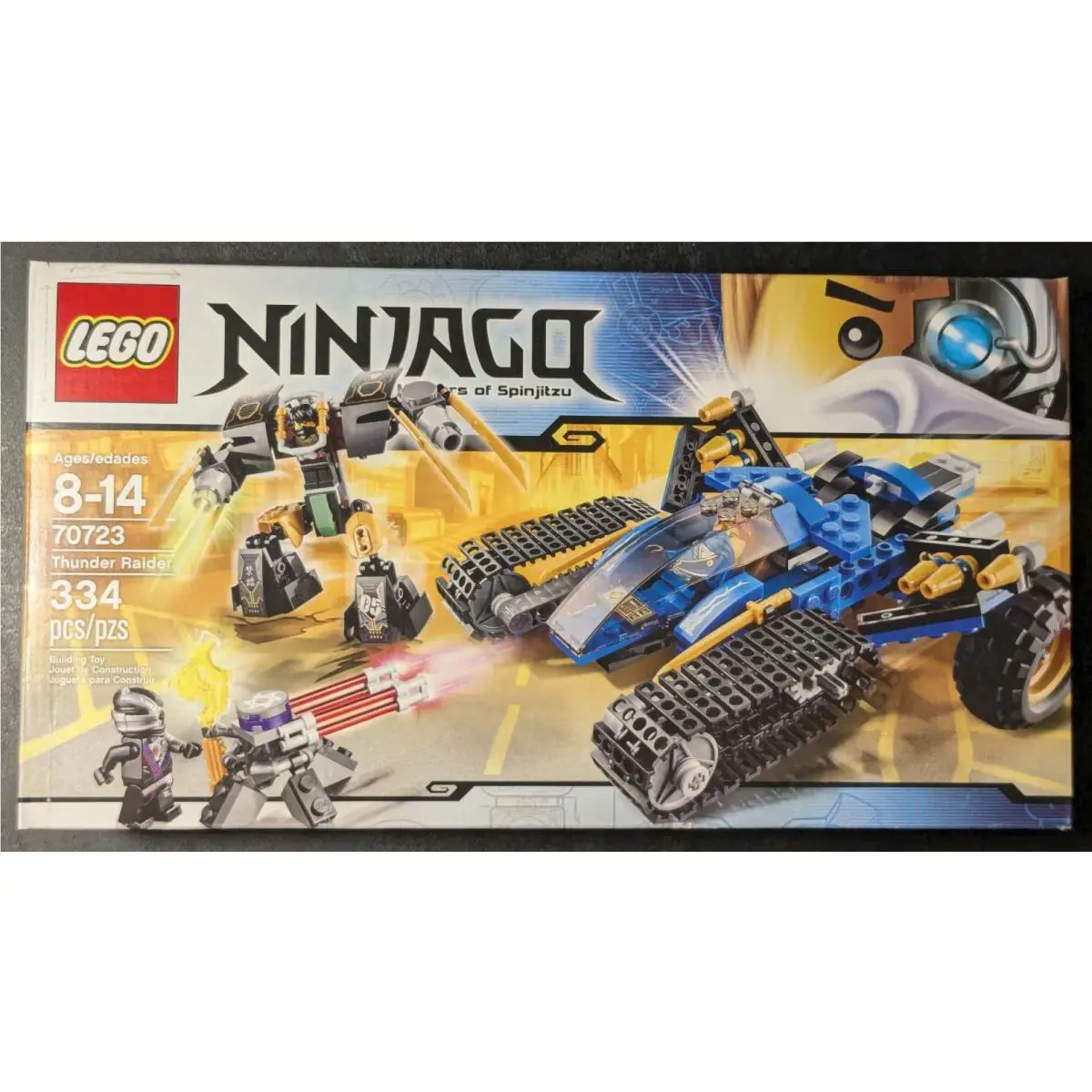 Lego 70723 Ninjago Thunder Raider Nindroid Jay Cole
