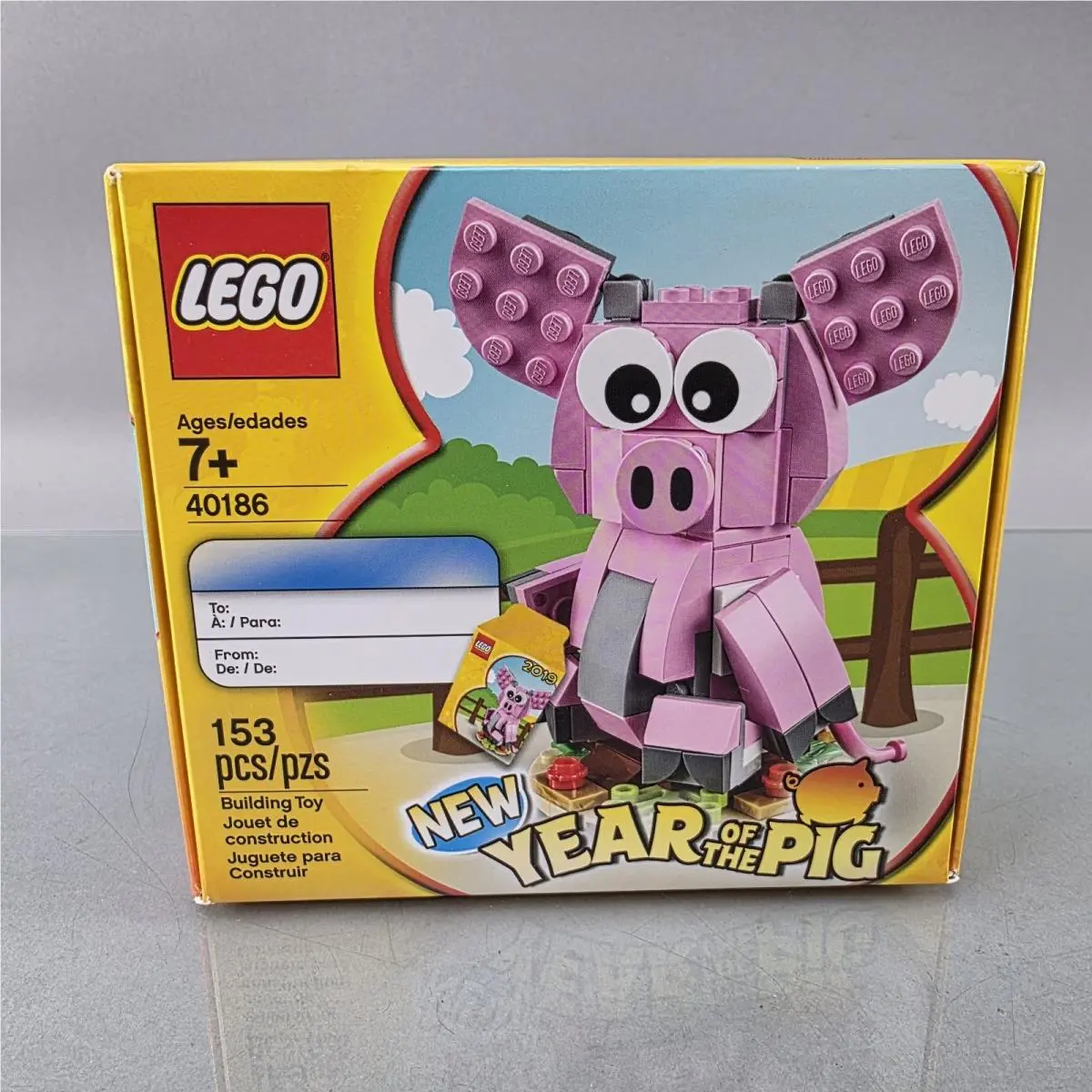 Lego Seasonal 40186 Year of The Pig Retired 2019 Chinese Year
