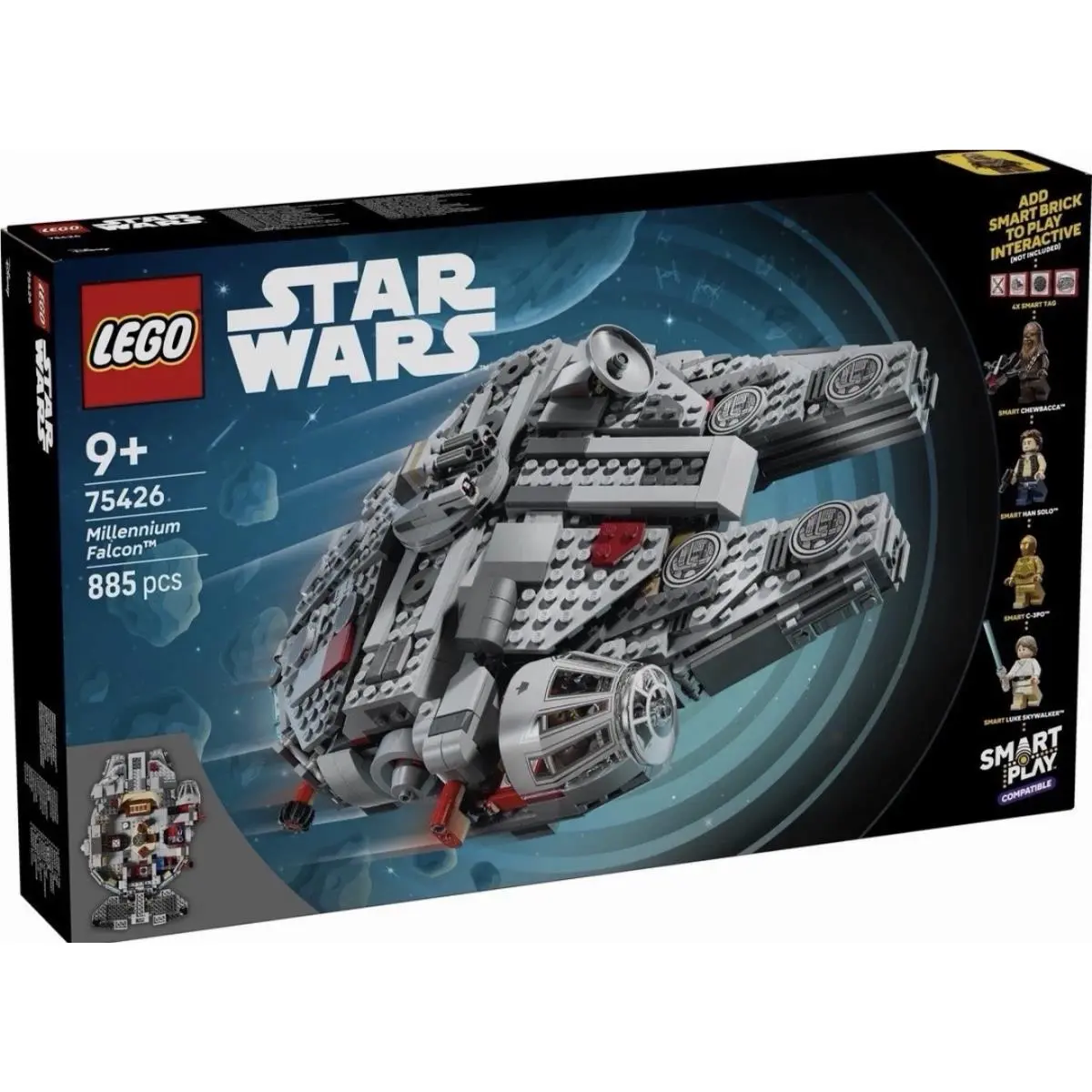 Lego Disney Star Wars Smart Play Millennium Falcon 75426 S2-A1 L