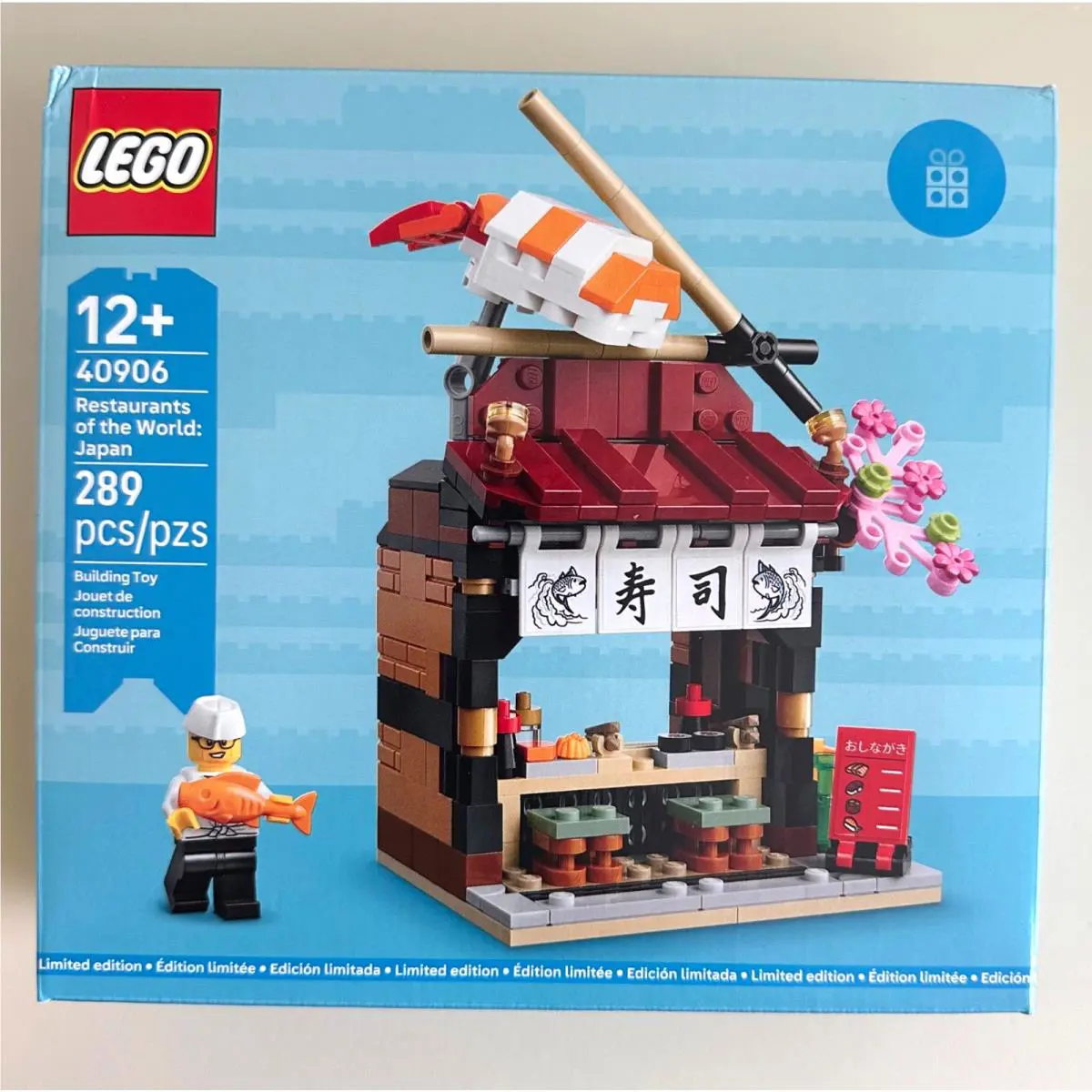 Lego 40906 Restaurants of The World: Japan Building Set Toy 289 Pieces