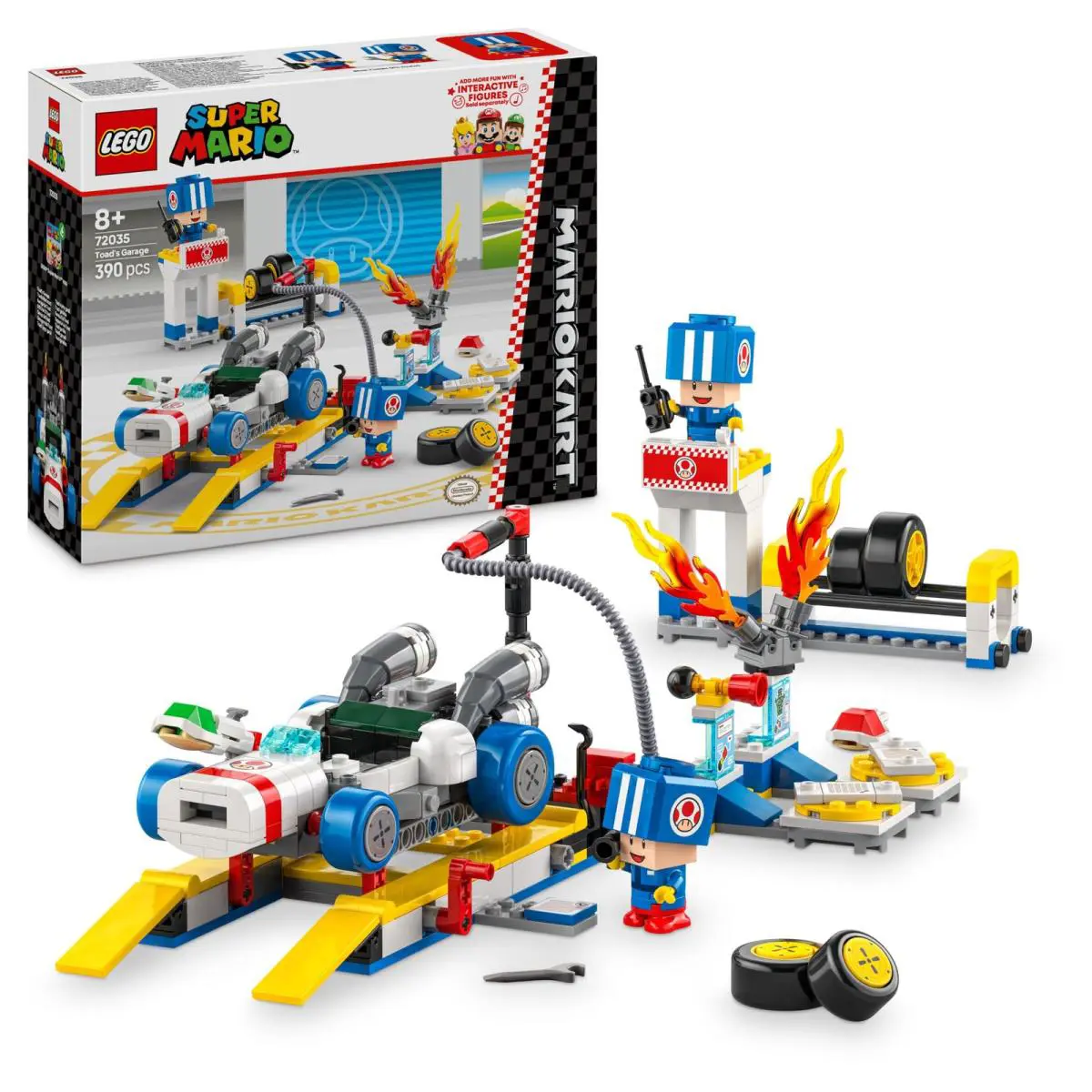 Lego 71415 Mario Kart Toad`s Garage Building Set Nintendo Toy Kids