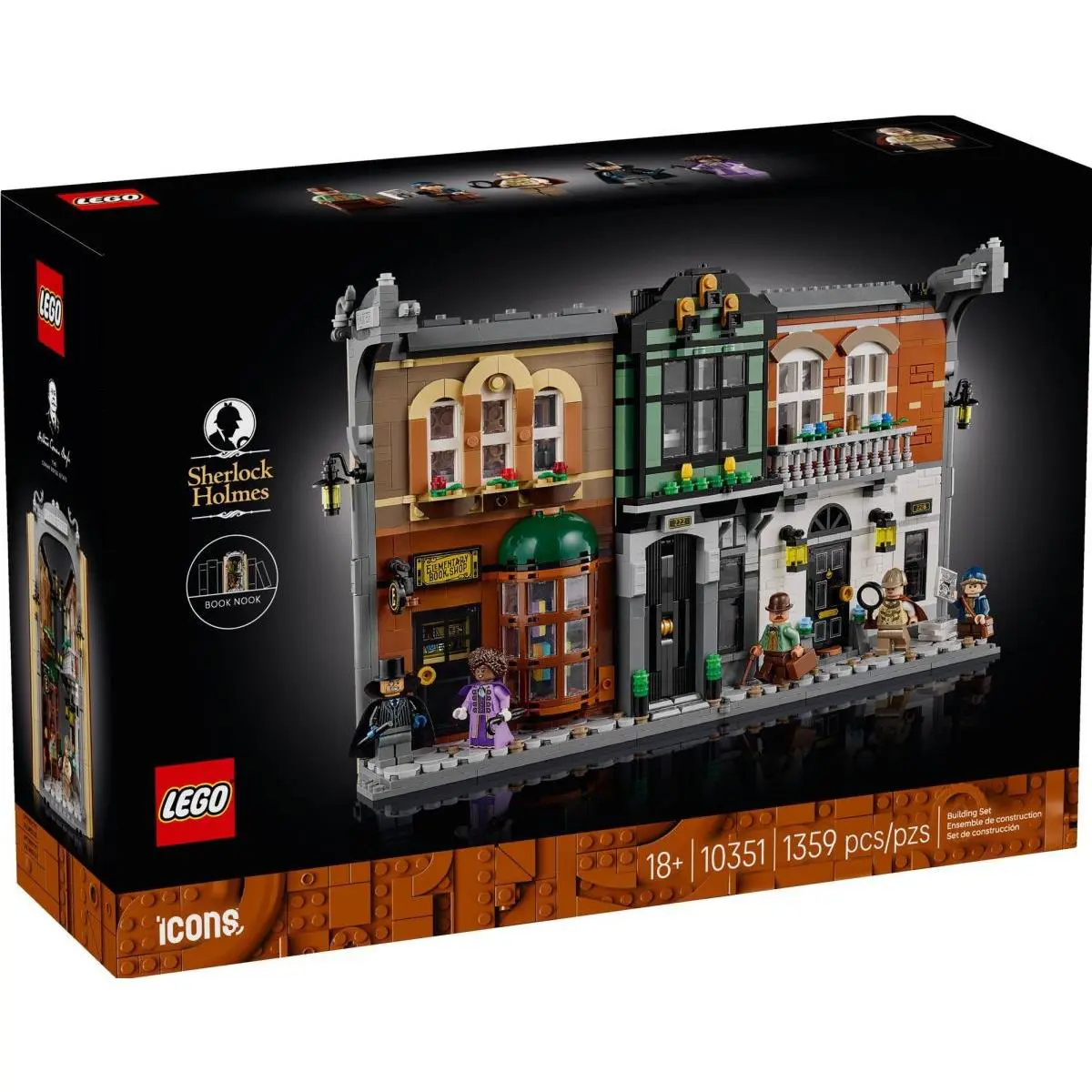 Lego 10351 Icons Sherlock Holmes: Book Nook Set