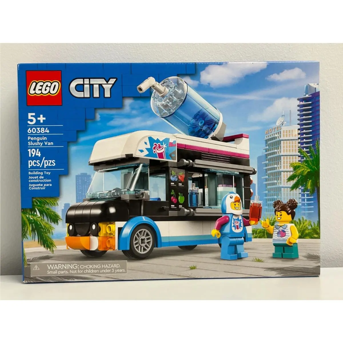 Lego City 60384 Penguin Slushy Van 194 Pcs