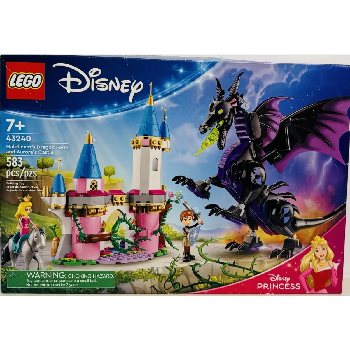Lego® Disney Princess Maleficent’s Dragon Form Castle and Horse