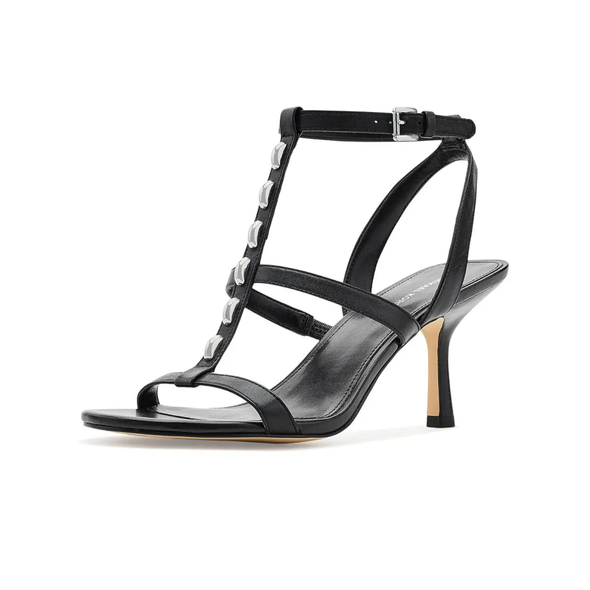 Woman`s Sandals Michael  Nara Mid Sandals Black 1 by Michael Kors