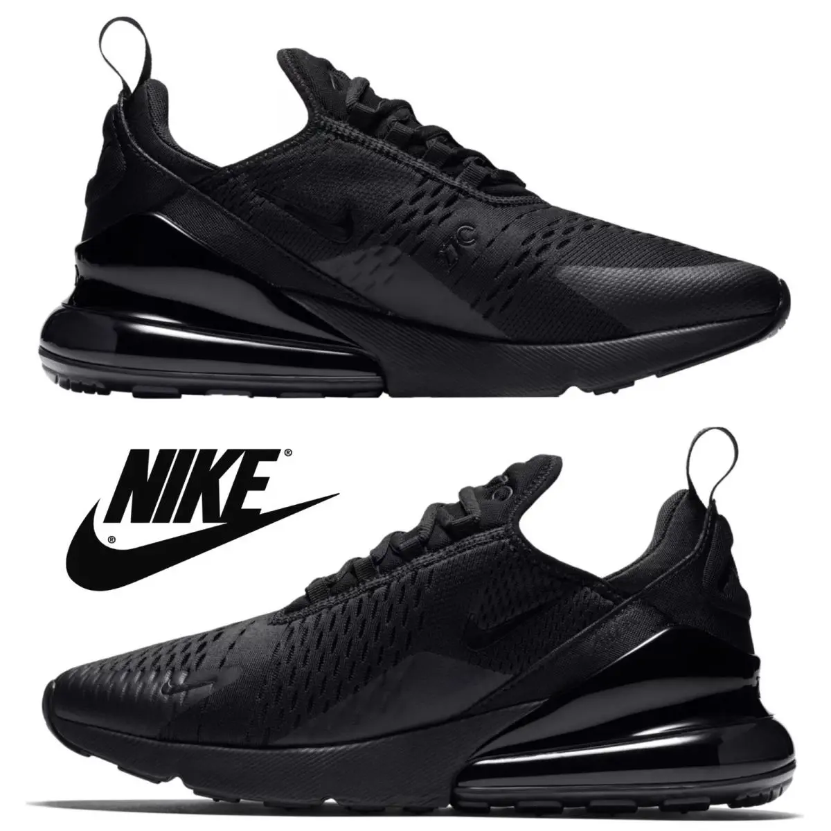 Nike shoes - Nike Air Max 270 - Air Max - Black, Maufacturer: Black/Black 13