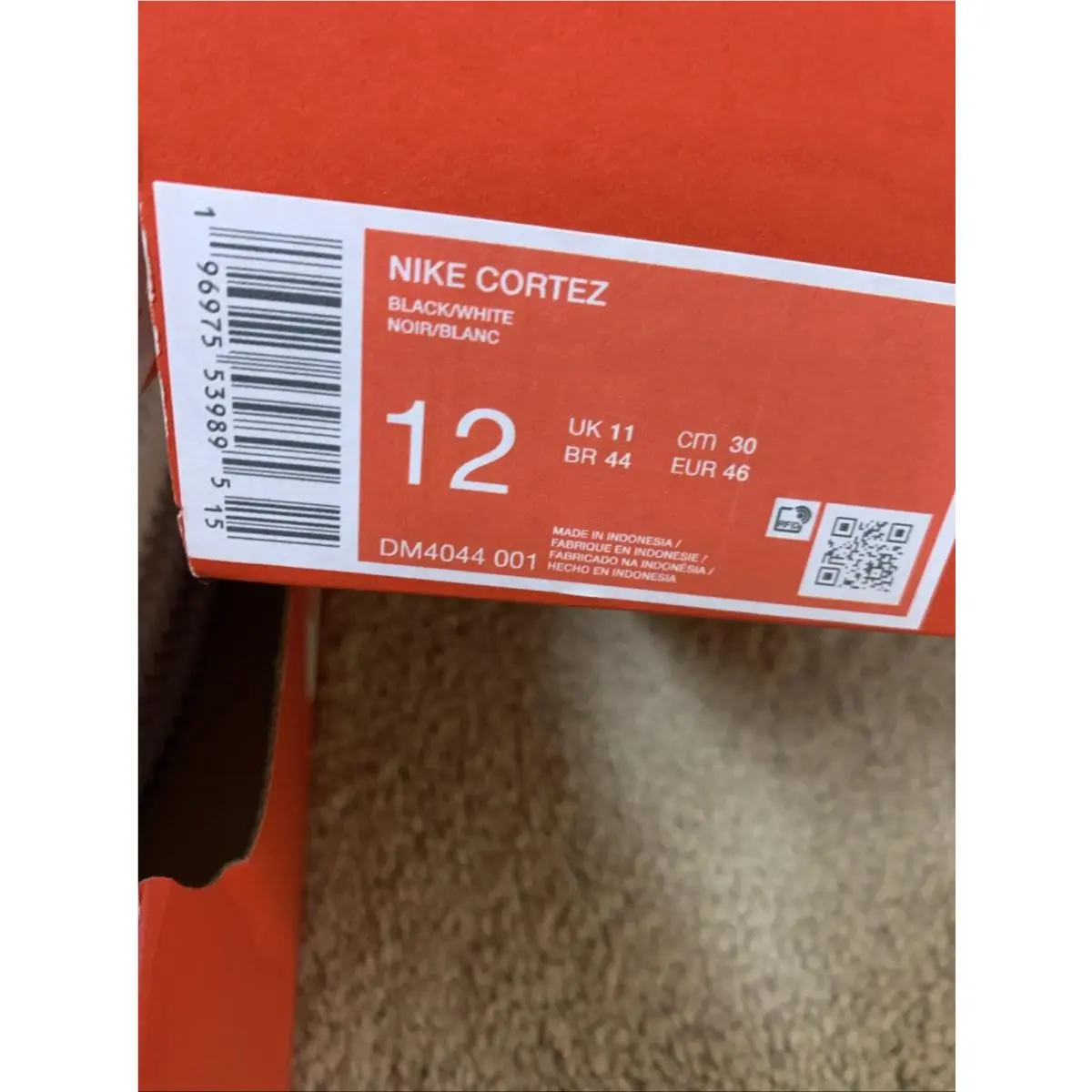 Nike shoes - Nike Cortez - Cortez - DM4044-001 - White 28