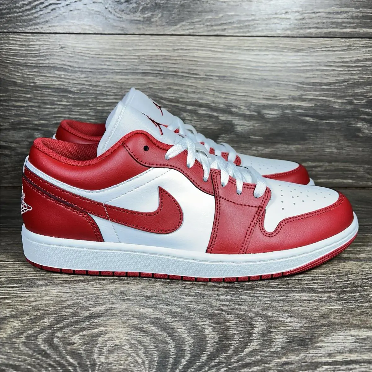 Nike shoes - Air Jordan 1 Low White Red - White, Red 0