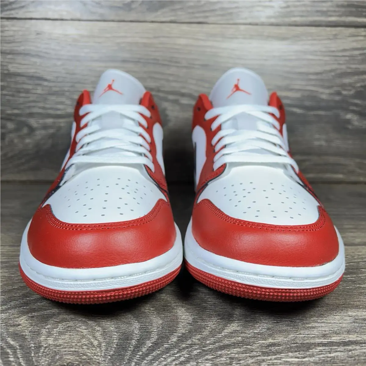 Nike shoes - Air Jordan 1 Low White Red - White, Red 1