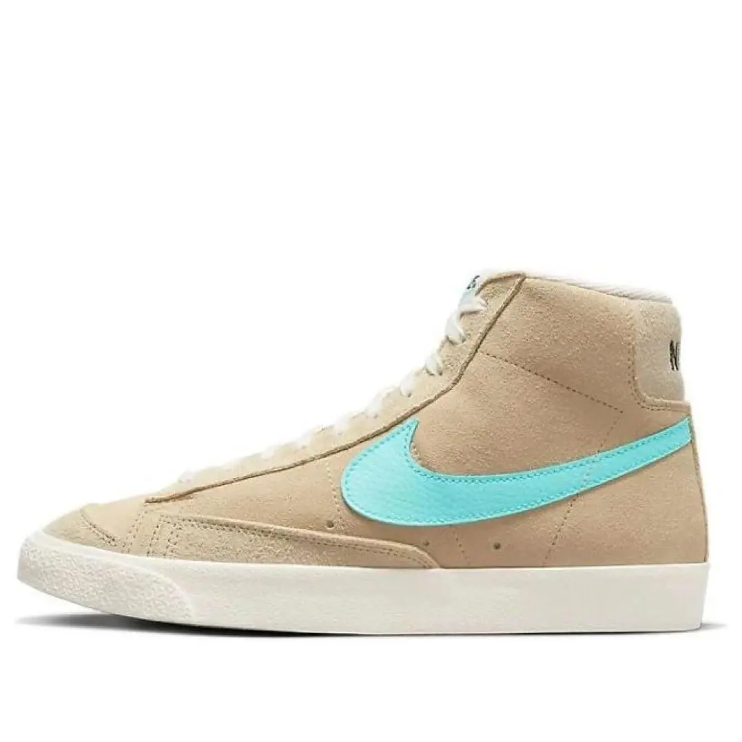 Nikeblazer Mid 77` `tan Blue` Men`s Athletic Shoes FJ4414-200 - Blue