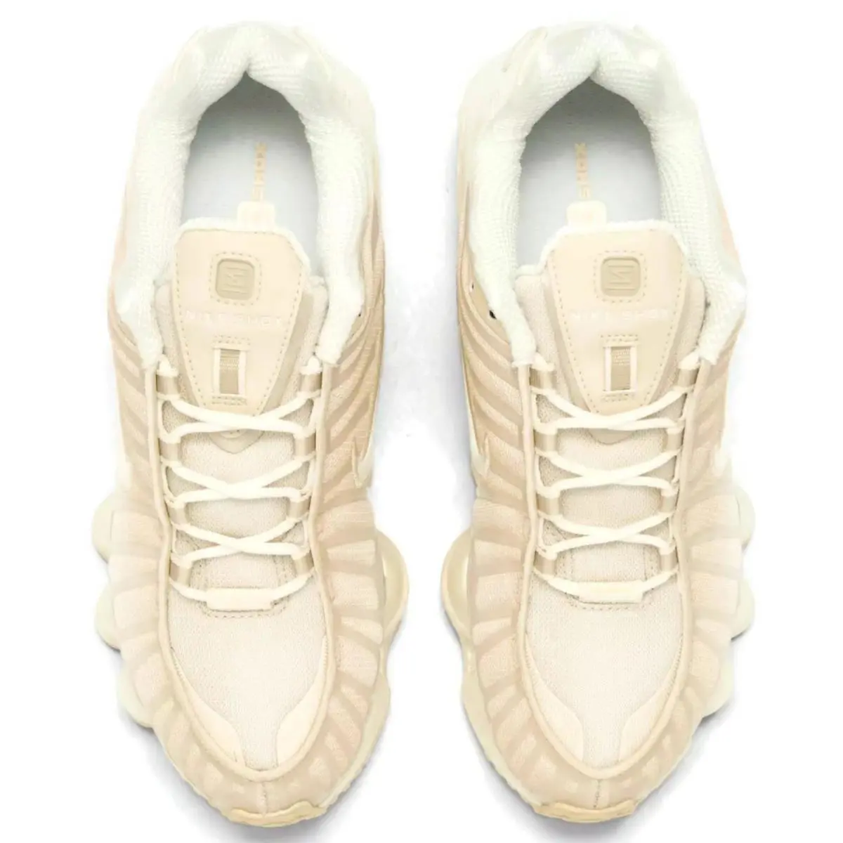 Nike shoes - Nike Shox - Shox - Ivory, Manufacturer: Pearl White/Soft Pea 4