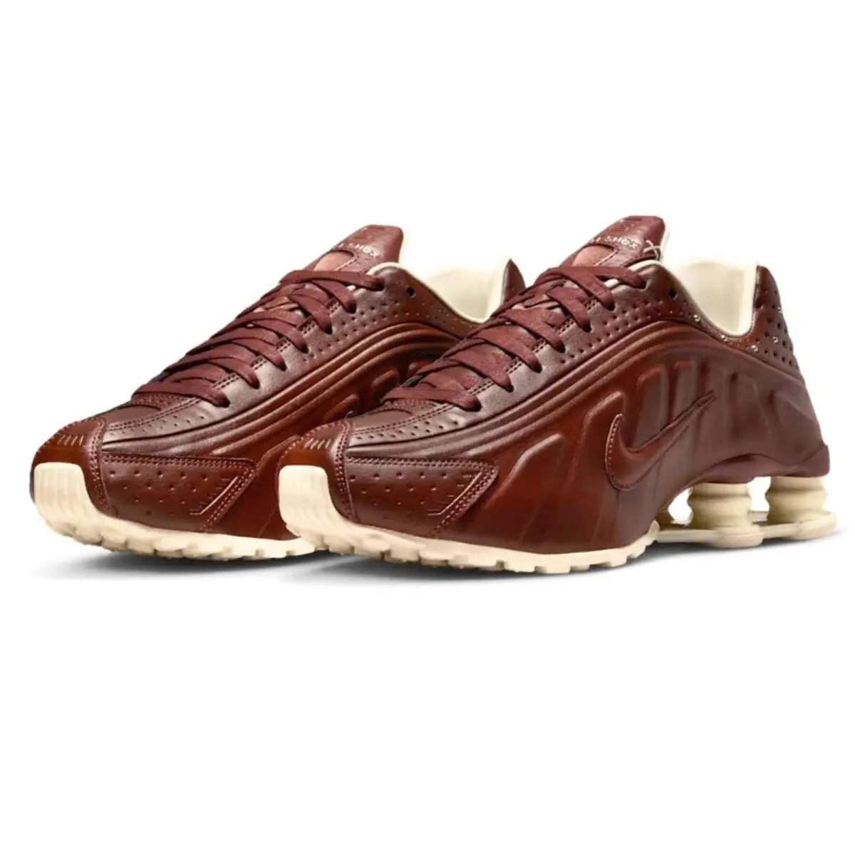 Nike shoes - Nike Shox - Shox - Red, Manufacturer: Dark Pony/Soft Pearl/Pure Platinum/Dark Pony 0