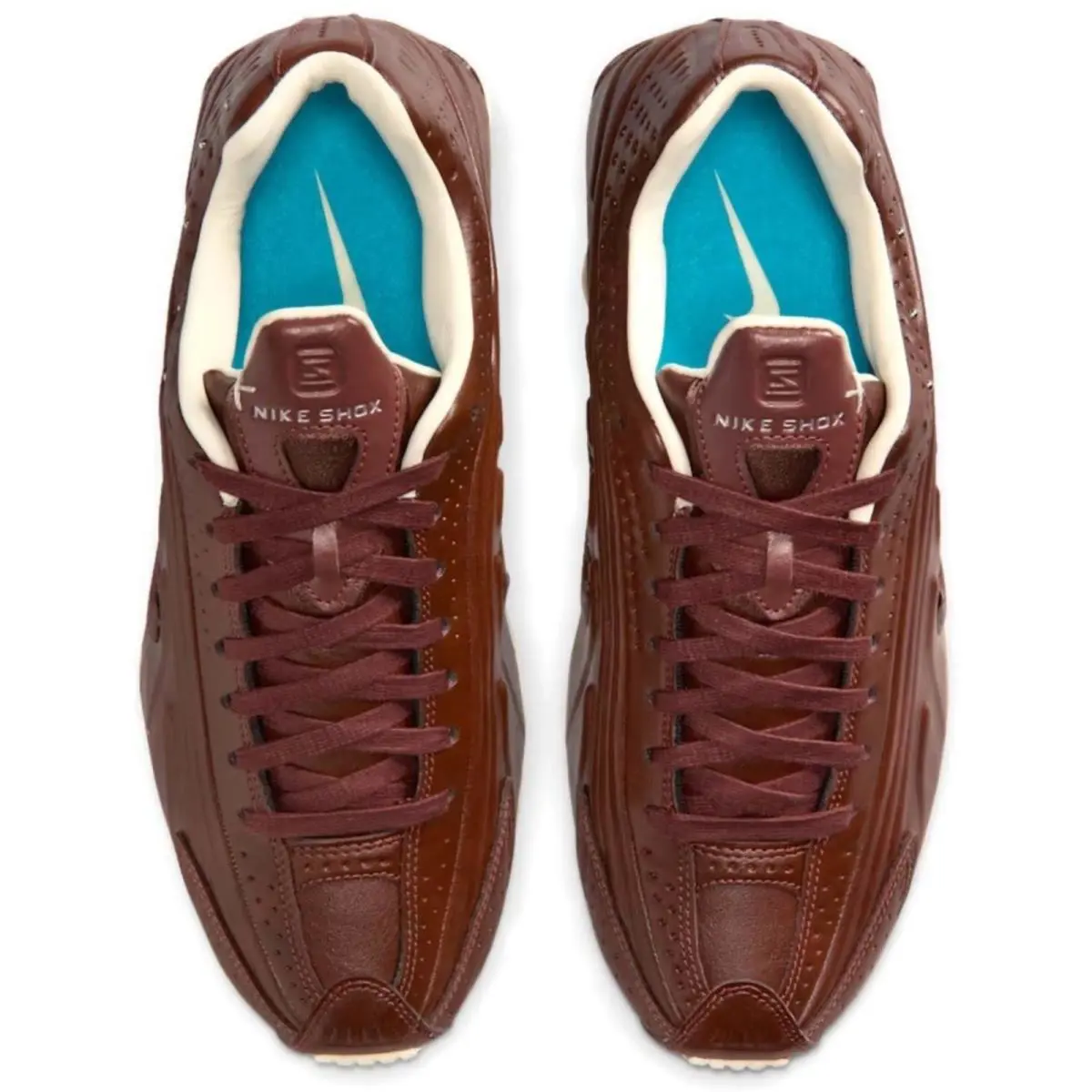 Nike shoes - Nike Shox - Shox - Red, Manufacturer: Dark Pony/Soft Pearl/Pure Platinum/Dark Pony 1