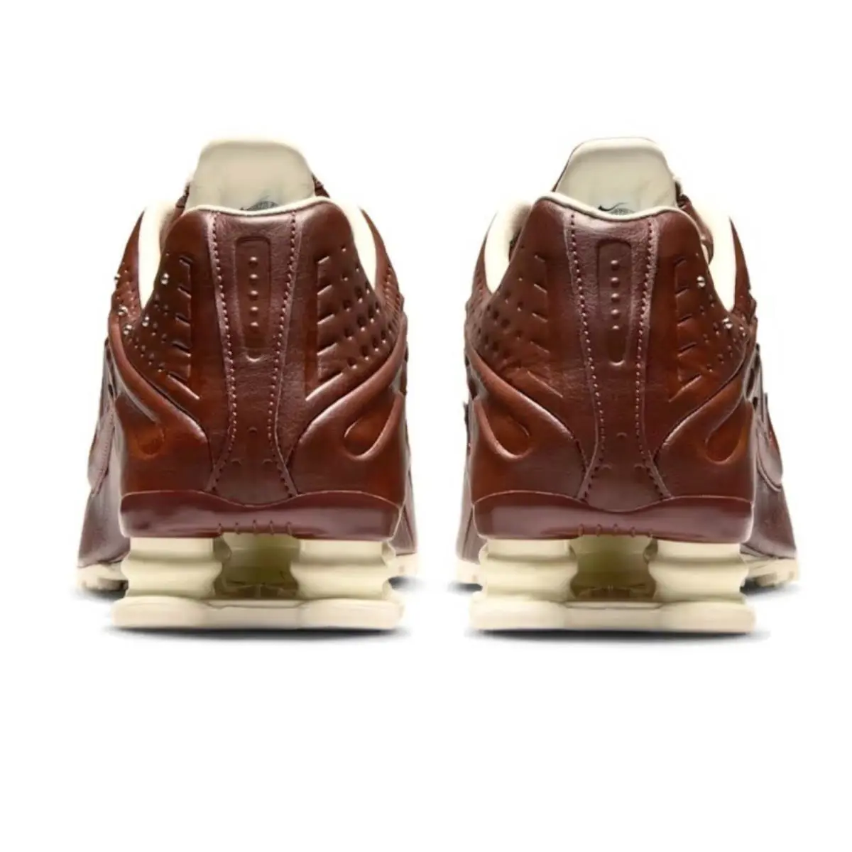Nike shoes - Nike Shox - Shox - Red, Manufacturer: Dark Pony/Soft Pearl/Pure Platinum/Dark Pony 7