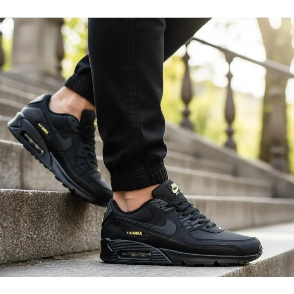 Nike shoes - Nike Air Max 90 - Air Max - Black 8