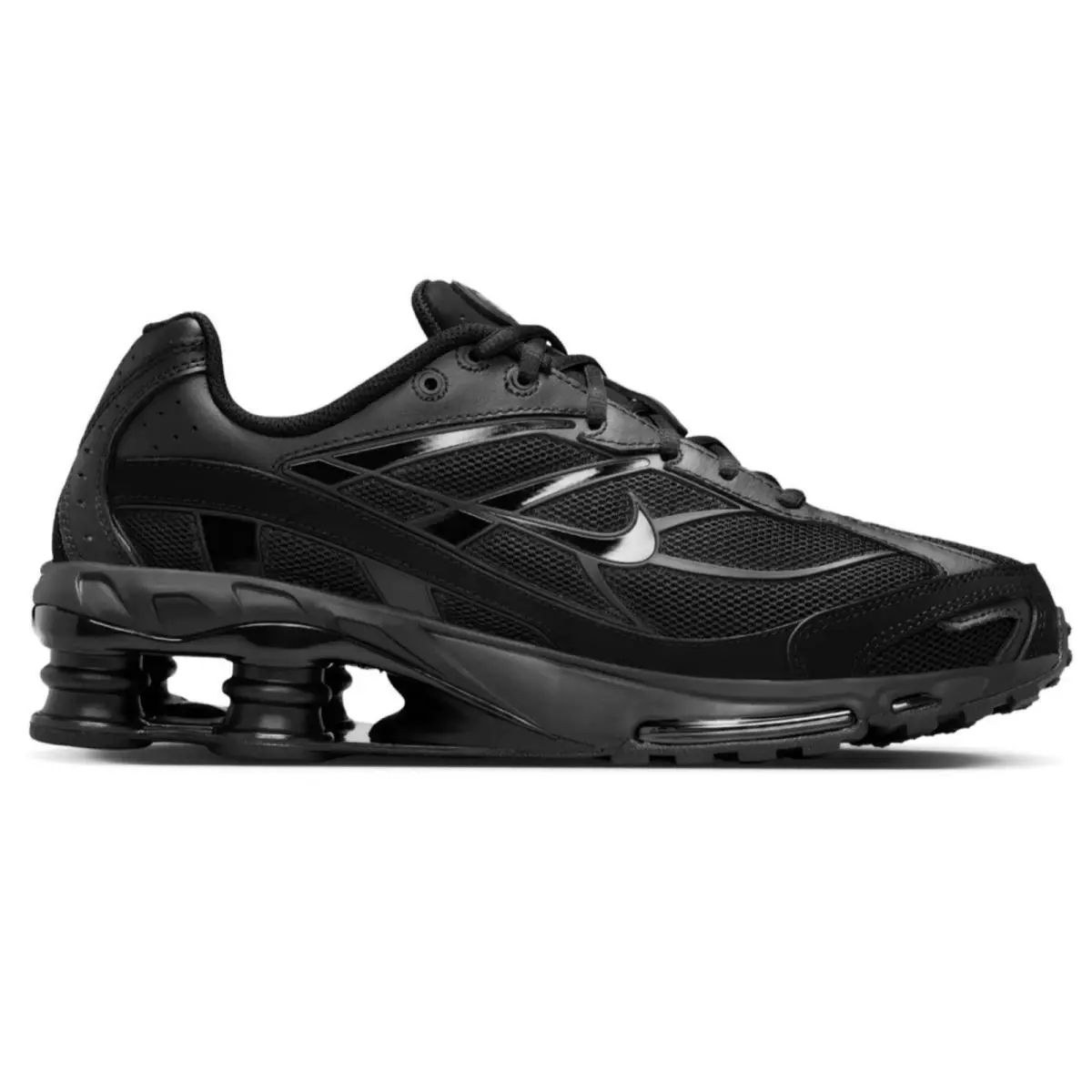 Nike shoes - Nike Shox - Shox - Black, Maufacturer: Black/Black/Black 7