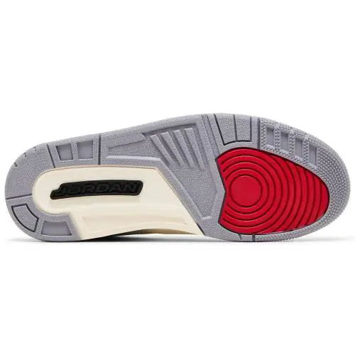 Nike shoes - Air Jordan 3 - Air - CT8532 106 - Summit White/Fire Red/Cement Grey/Black 3