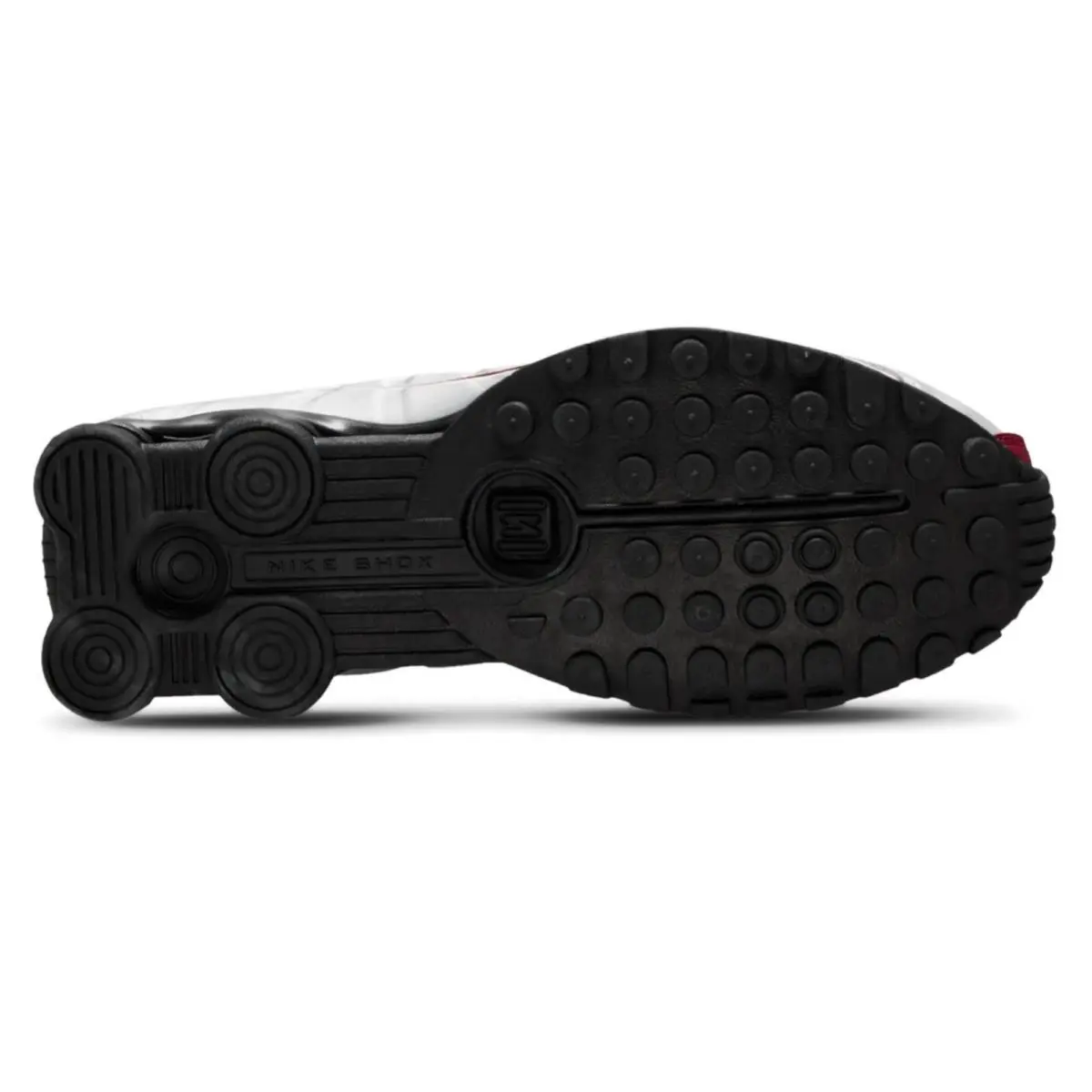 Nike shoes - Nike Shox - Shox - Red, Maufacturer: Metallic Silver/Team Crimson/Black 12
