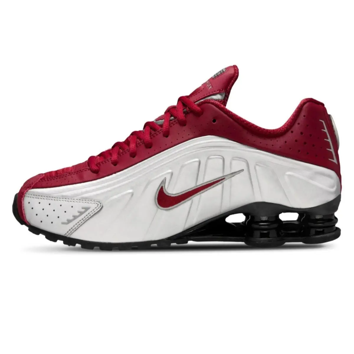 Nike shoes - Nike Shox - Shox - Red, Maufacturer: Metallic Silver/Team Crimson/Black 23