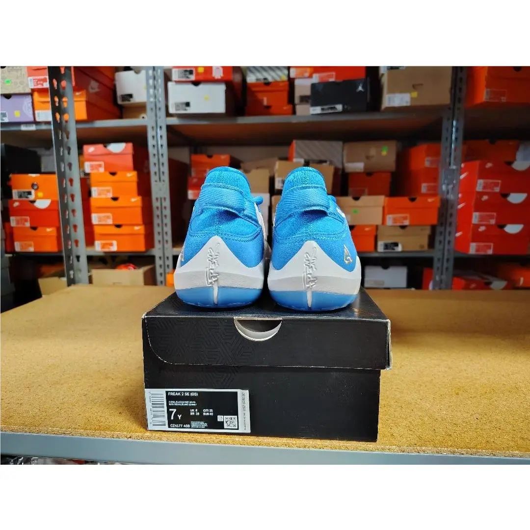 Nike shoes - Nike Zoom Freak 2 GS - Signal Blue Summit White 3