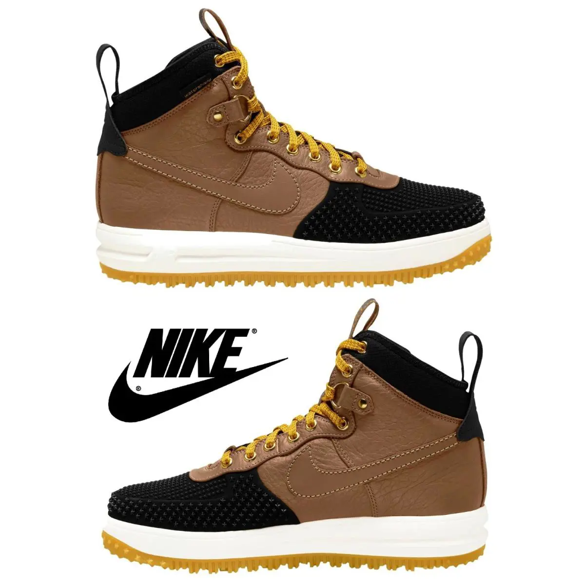 Nike shoes - Nike Lunar Force 1 - Lunar Force - Brown, Manufacturer: Brown/Black/Gold 23