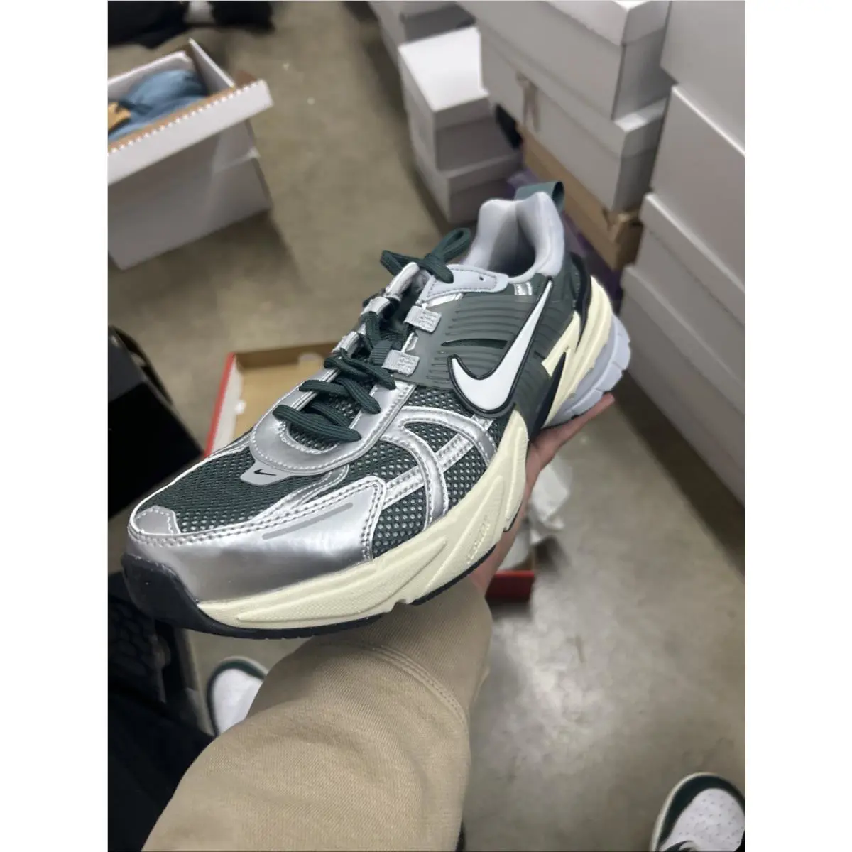 Nike shoes - Nike V2K Run - Run - HJ4497-300 - Green 1