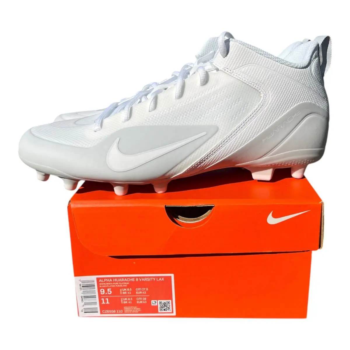 Nike shoes - Nike Alpha Huarache 8 Varsity LAX - CW4439-110 - White 5