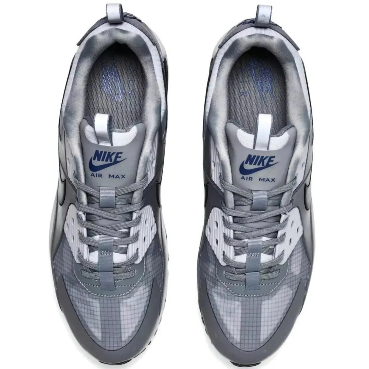 Nike shoes - Nike Air Max 90 - Air Max - Gray, Maufacturer: Cool Grey/Deep Royal Blue/Wolf Grey/Black 2