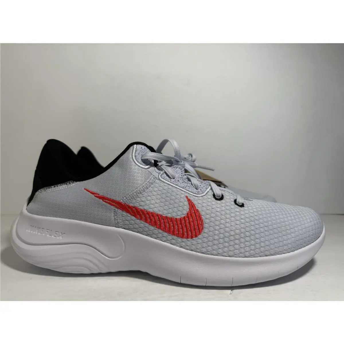 Nike shoes - Nike Flex Experience RN 11 - DD9284-008 - Football Grey/Black/Crimson 2