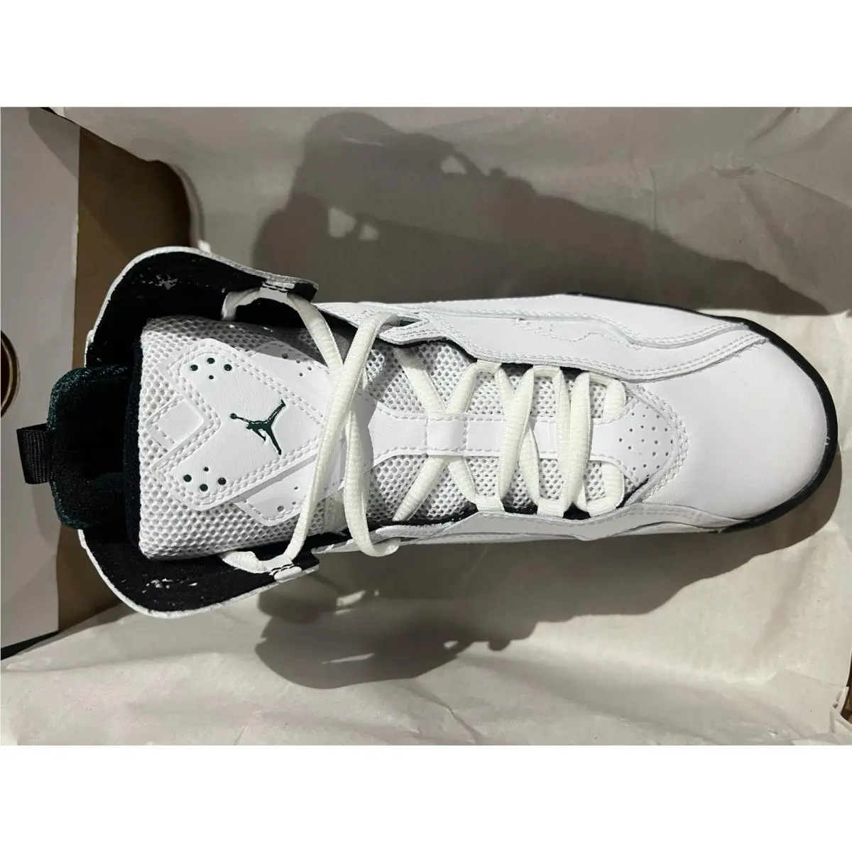 Nike shoes - WHITE/BLACK OXIDIZED GREEN 7