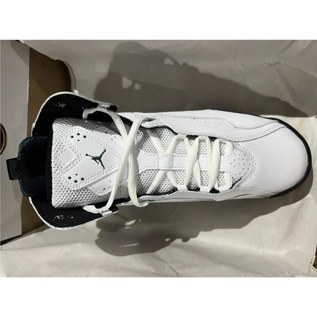 Nike shoes - WHITE/BLACK OXIDIZED GREEN 7