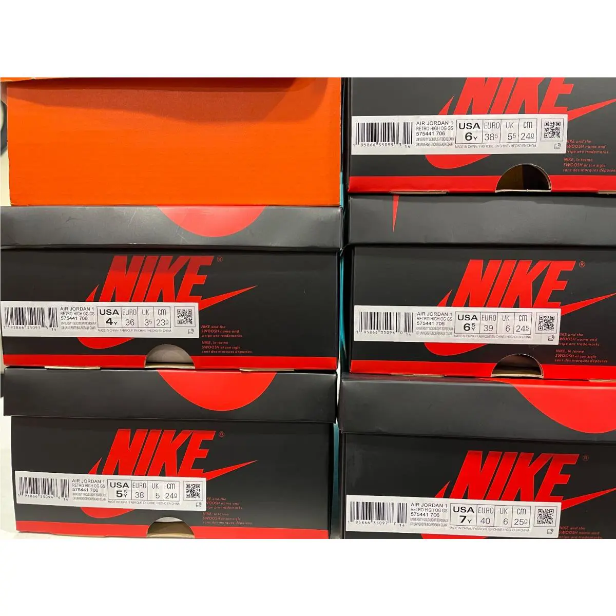 Nike shoes - Air Jordan 1 - Air - 575441 706 - White 4