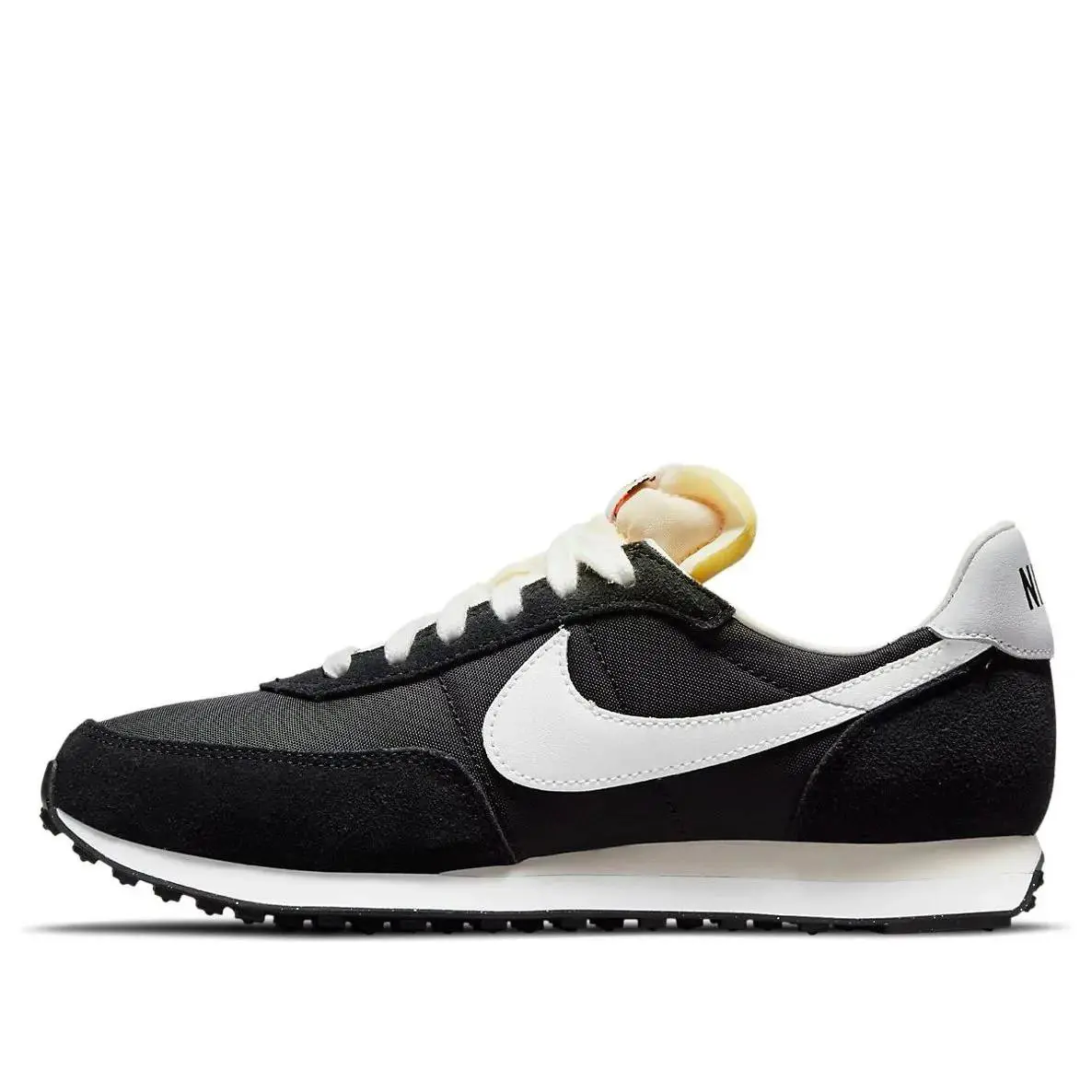 Nike GS Nike Waffle Trainer 2 `black White` Athletic Shoes DC6477-001 - Black