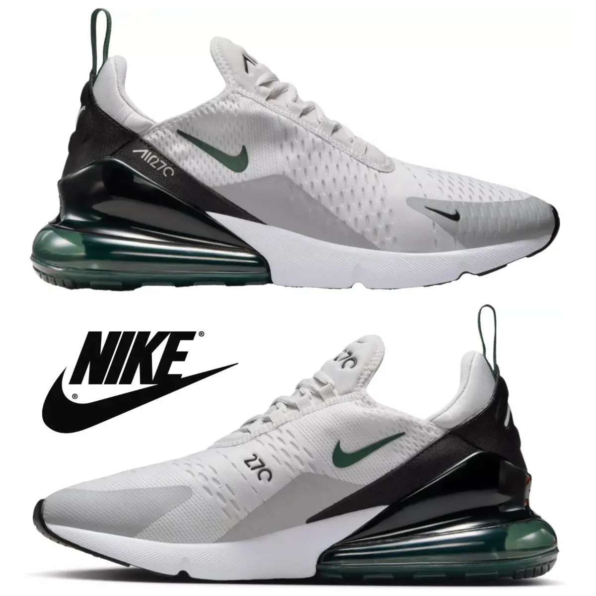 Nike shoes - Nike Air Max 270 - Air Max - Gray, Maufacturer: Grey/Fir/Grey/Black/White 17