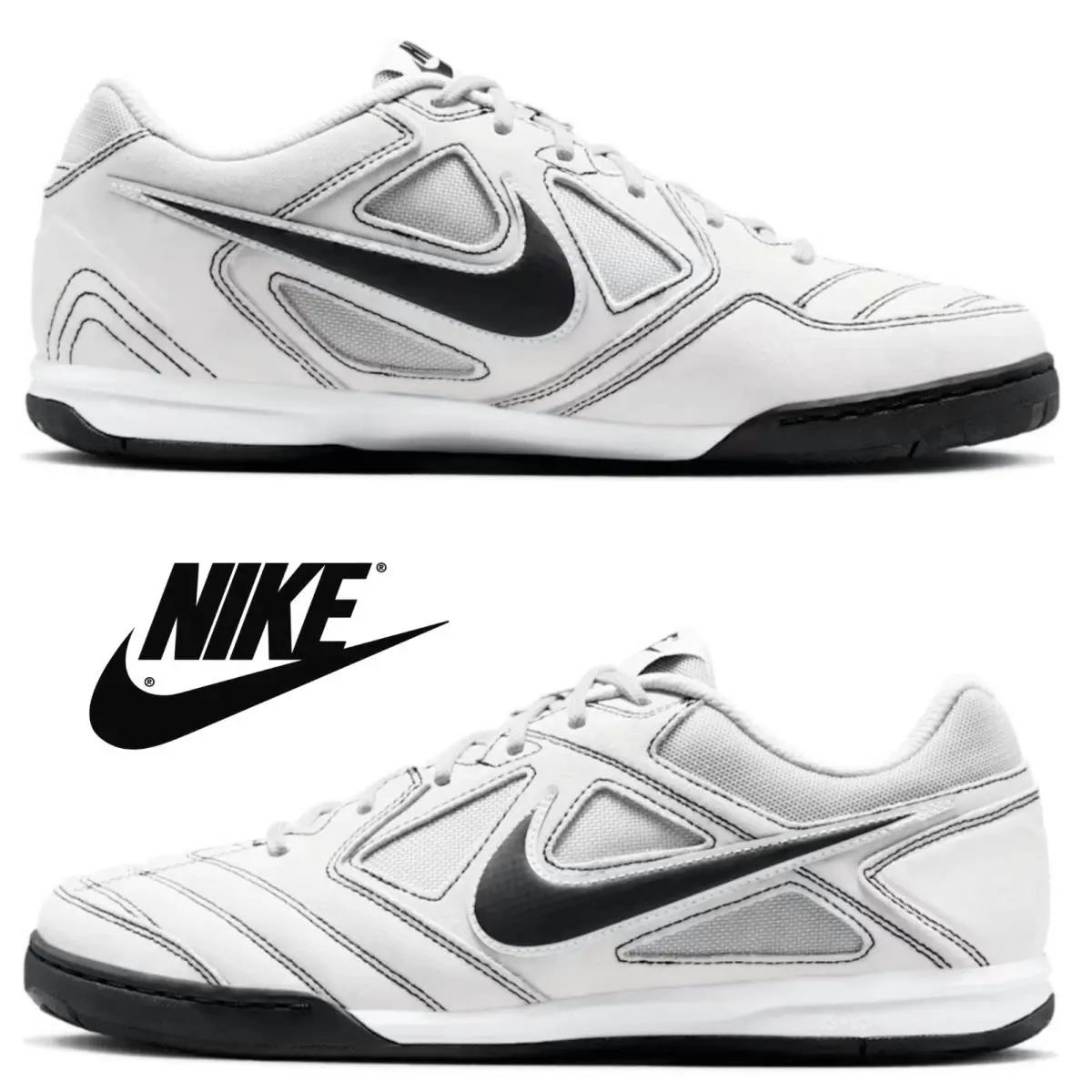 Nike shoes - Nike Gato - Gato - Gray, Maufacturer: Grey Fog/White/Off White/Black 17