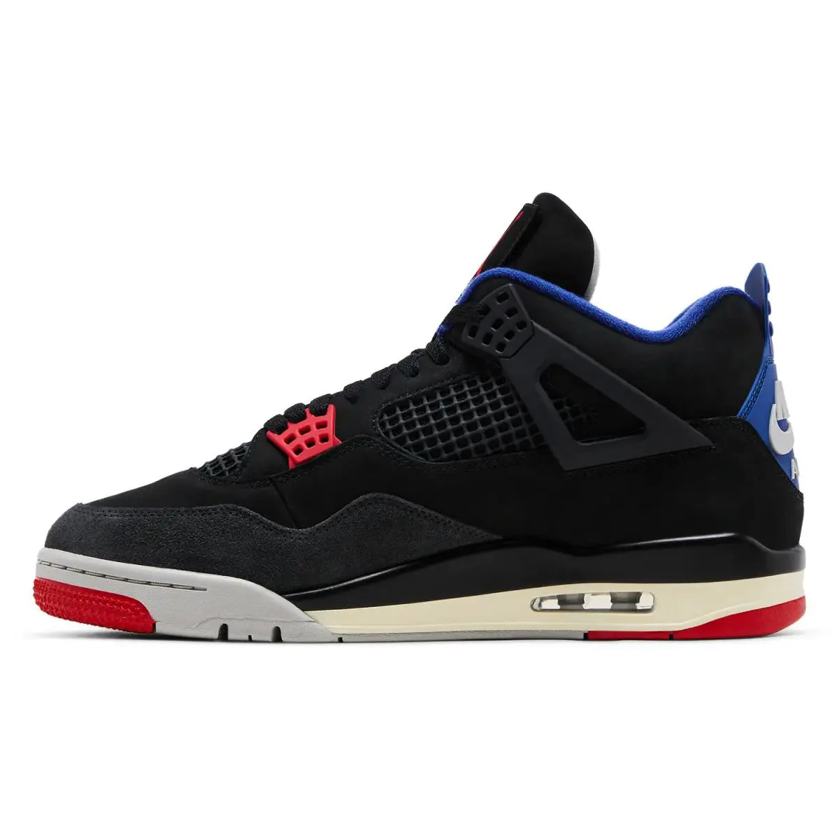 Nike shoes - Air Jordan Retro 4 - Air Retro - FV5029 003 - Black/Fire Red/Deep Royal Blue/Dark Smoke Grey/Tech Grey 5