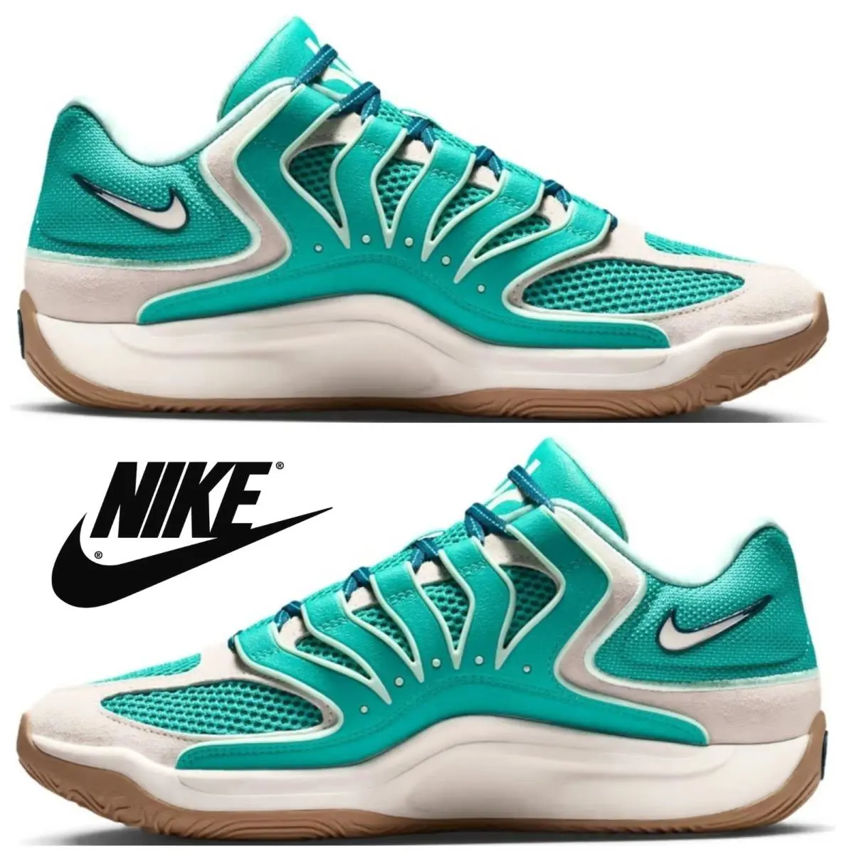 Nike shoes - Nike KD 18 - Green, Maufacturer: Midnight Turquoise/Phantom/Kinetic Green/Mint 23