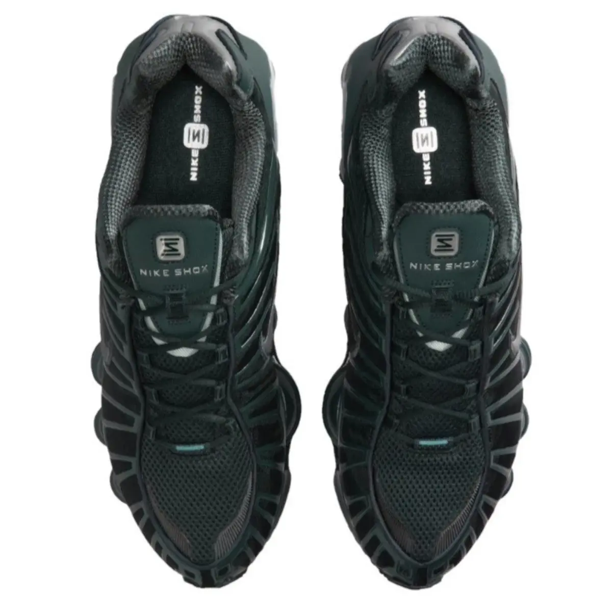 Nike shoes - Nike Shox - Shox - Green, Maufacturer: Seaweed/Gunmetal 1