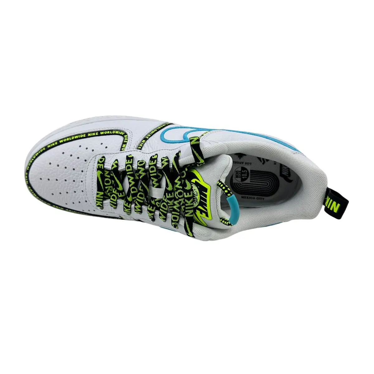 Nike shoes - Nike Air Force 1 `07 - CK7213 100 - White, Manufacturer: White Blue Black 2