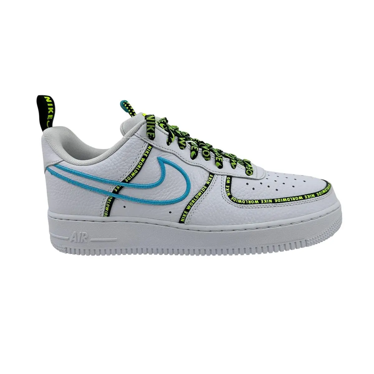 Nike shoes - Nike Air Force 1 `07 - CK7213 100 - White, Manufacturer: White Blue Black 0