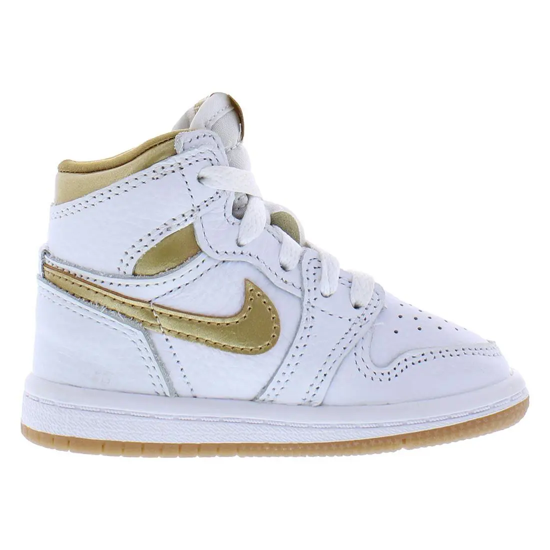 Nike shoes - FD2598107 - FD2598107 - White/Metallic Gold, Main: White 1
