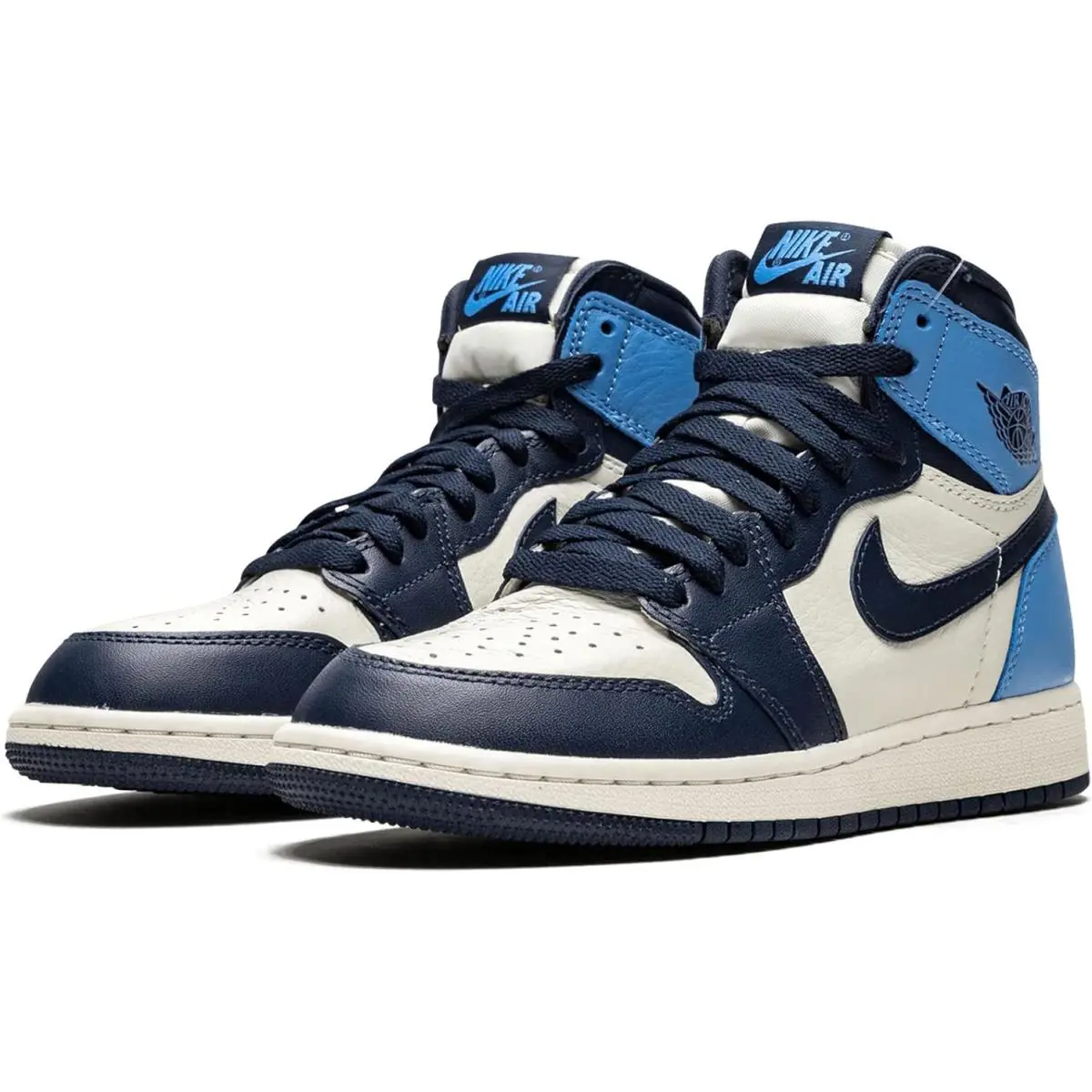 Nike shoes - Jordan 1 - 575441 140 - Sail/Obsidian/University Blue 1