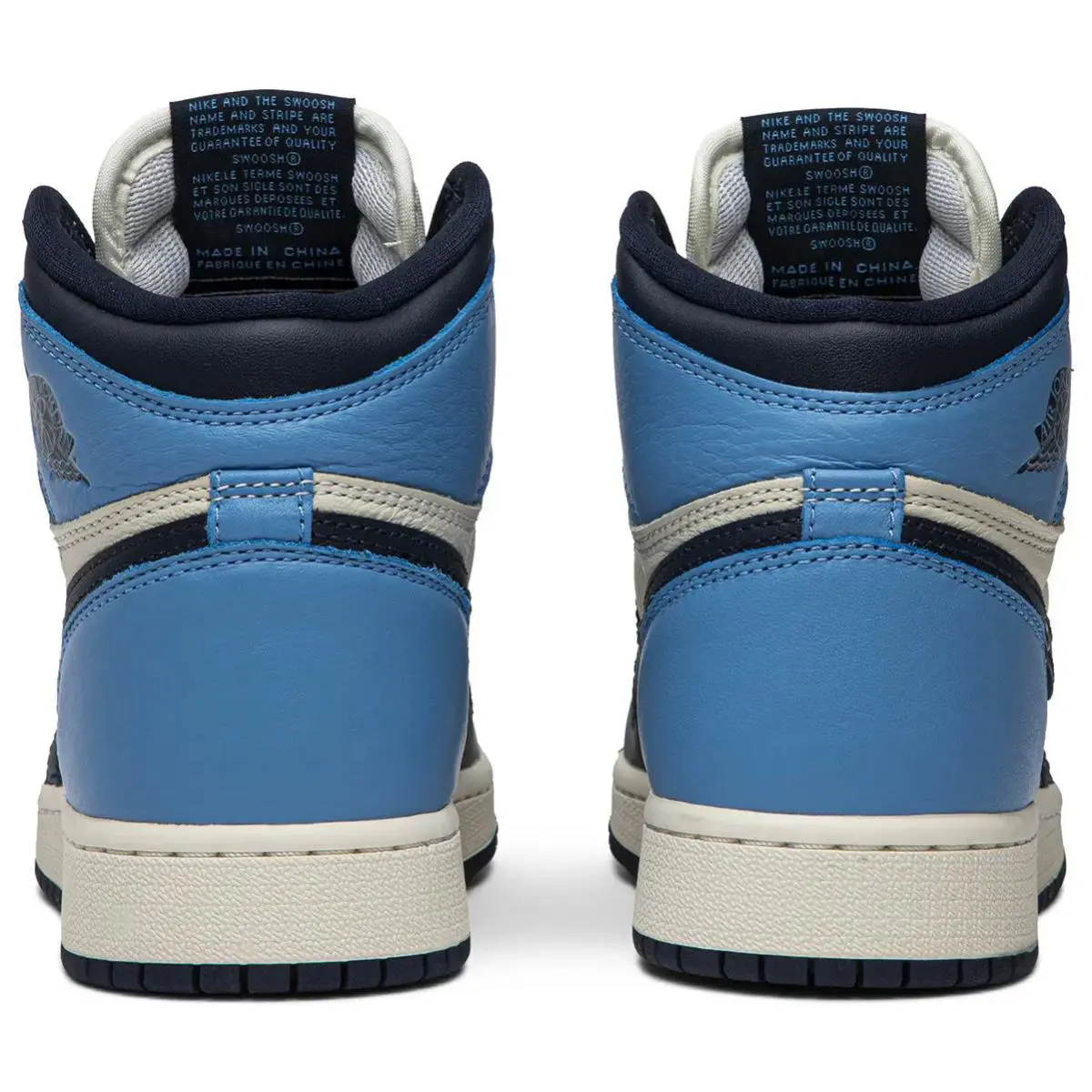 Nike shoes - Jordan 1 - 575441 140 - Sail/Obsidian/University Blue 8