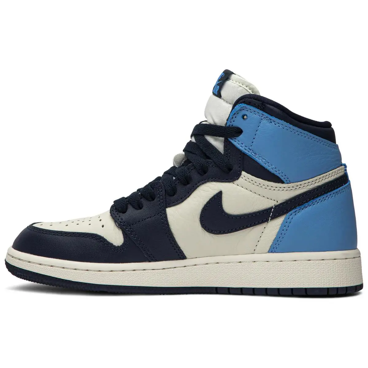 Nike shoes - Jordan 1 - 575441 140 - Sail/Obsidian/University Blue 5