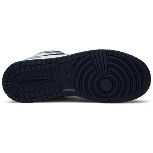 Nike shoes - Jordan 1 - 575441 140 - Sail/Obsidian/University Blue 7